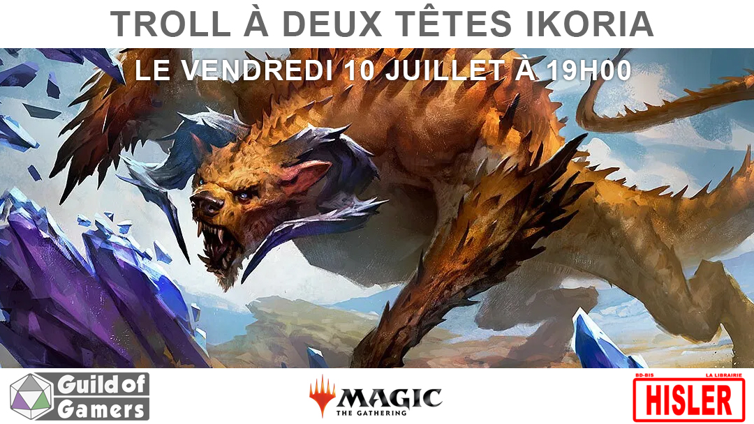 MTG Troll à deux têtes Ikoria Un seul et unique but. Promouvoir le jeu.